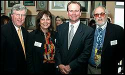 From left to right Bill Spurr, Regina Twiss, Martin Hamilton-Smith, & Rodney Twiss